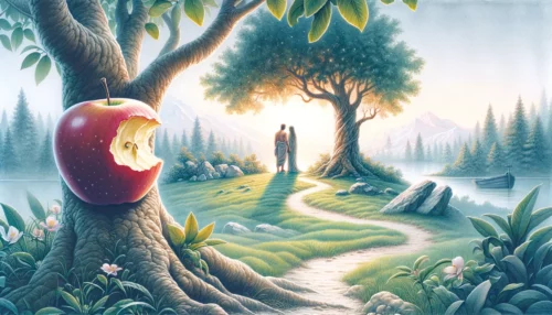 Garden of Eden, original sin, and journey to grace.